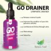 Version 1.0.0 Detalle de gotas Go Drainer para detox y equilibrio