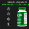 Vista superior NutraRize cápsulas Ever Joint para articulaciones