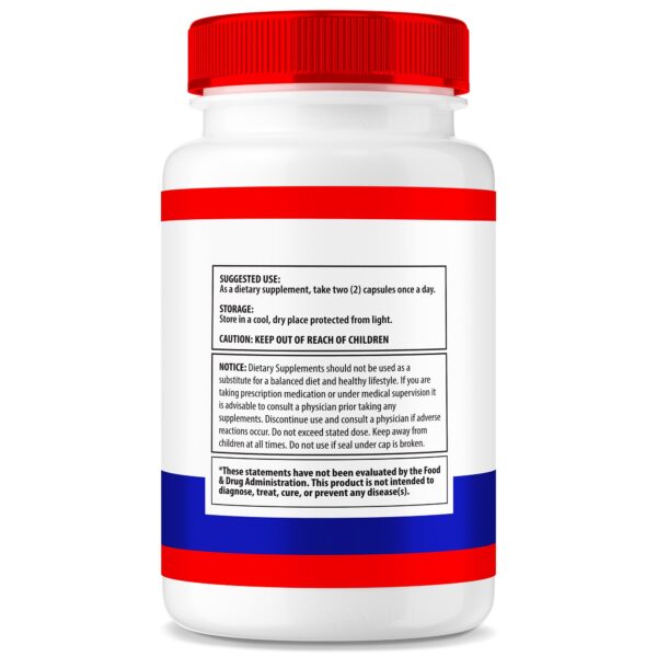 Frasco con cápsulas Prostate Freedom para soporte de próstata NutraVibe