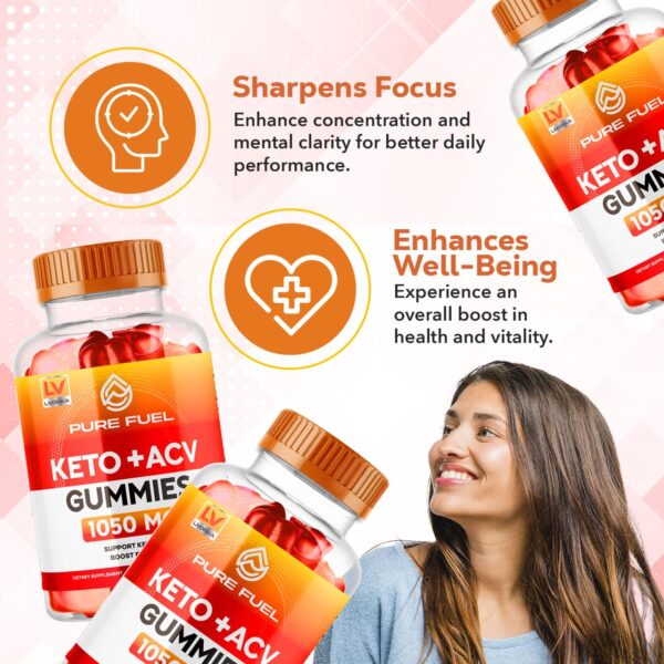 Gominolas PureFuel ACV para apoyo digestivo y energía