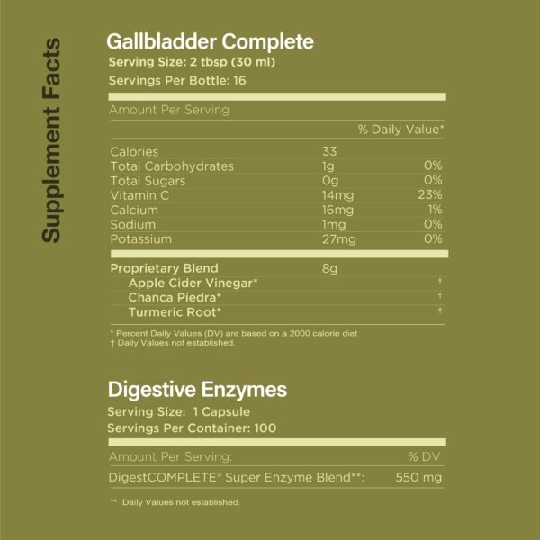 Suplementos Complete Natural Products para salud intestinal