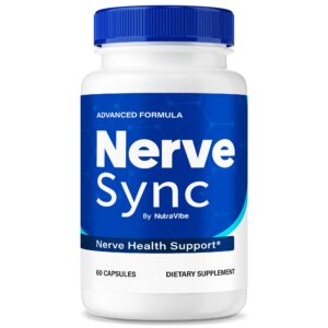 NutraVibe Nerve Sync suplemento para salud nerviosa presentación frontal
