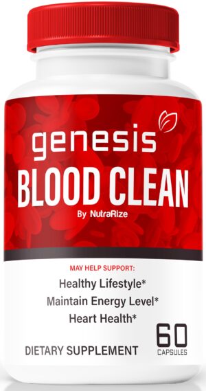 Genesis Blood Clean cápsulas apoyo detox limpieza bienestar natural
