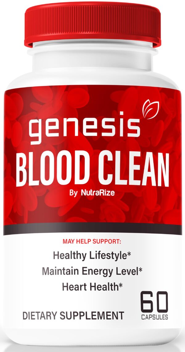 Genesis Blood Clean cápsulas apoyo detox limpieza bienestar natural