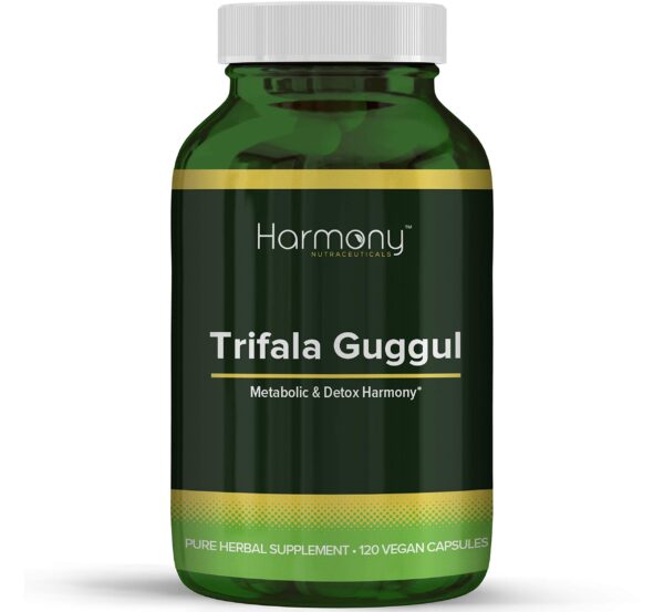 Frasco de Trifala Guggul para detox y armonía metabólica