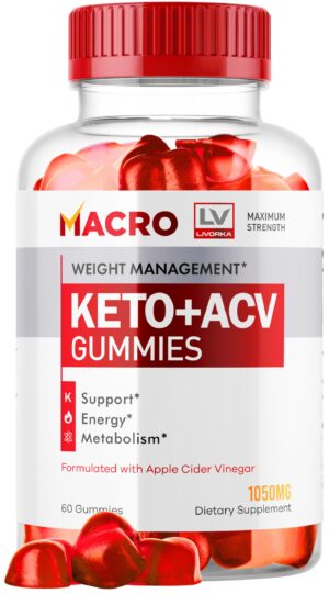 LIVORKA gomitas Macro Keto ACV botella 60 unidades