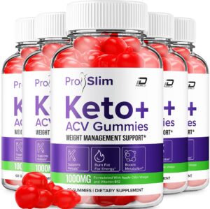 Frasco de ProSlim Keto ACV gomitas extra fuerte