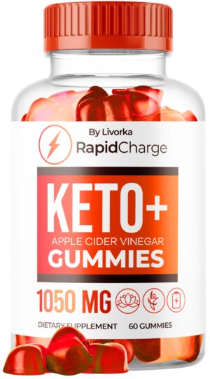 LIVORKA Rapid Charge gomitas keto ACV para un mes