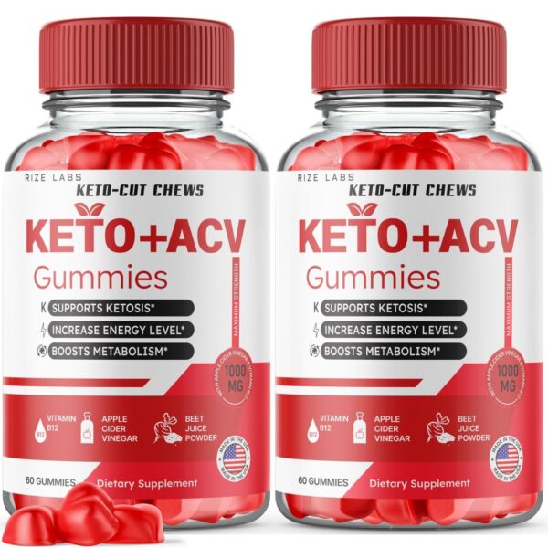 Keto-Cut Chews gomitas ACV para pérdida de peso avance