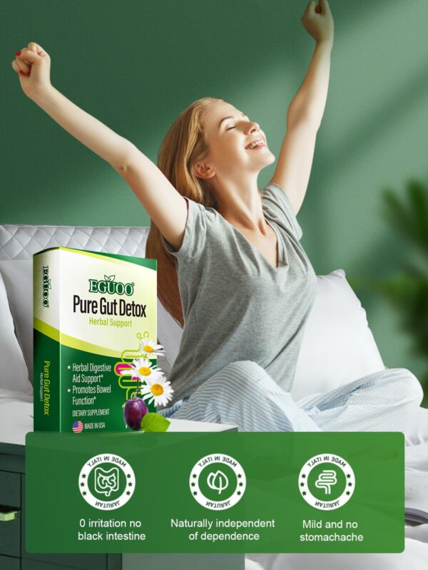 Pure Gut Detox formulado para mejorar la absorción de nutrientes