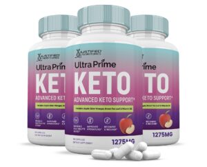 Ultra Prime Keto ACV pastillas 1275MG botella