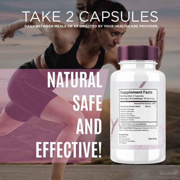 Suplemento dietético Metamorphx fórmula natural para perder peso