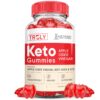 Paquete de Truly Keto Gummies ACV 60 unidades sabor manzana y remolacha