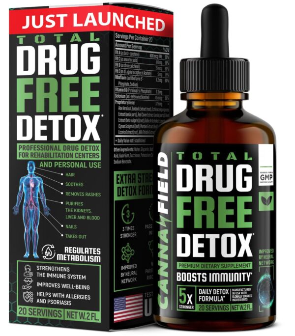 CANNA FIELD gotas detox limpieza hígado salud intestinal