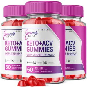 Paquete de gomitas Summer Keto+ACV de rize labs para pérdida de peso