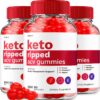 Paquete triple gomitas Keto Ripped ACV para control peso
