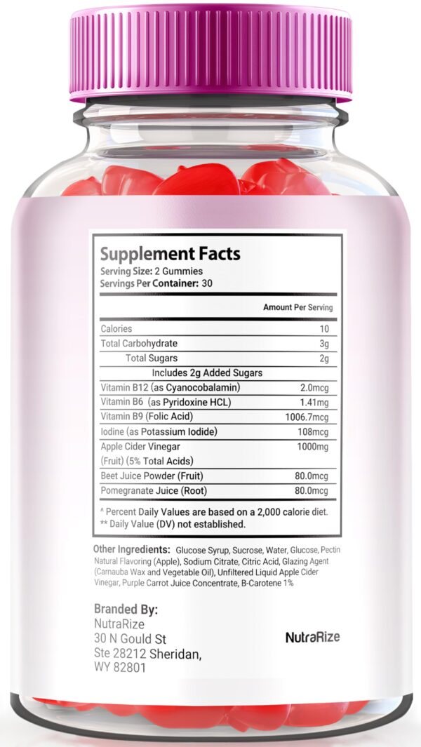 Suplemento natural Radiant Slim con ACV para adelgazar