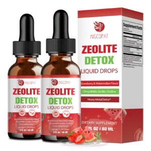 Frente de la etiqueta Migcopat Zeolite Drops