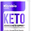 Cápsulas MicroBio Keto ACV NutraRize botella frontal