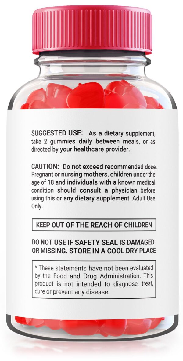 Frasco gomitas Boostline Keto ACV apoyo metabólico y energía