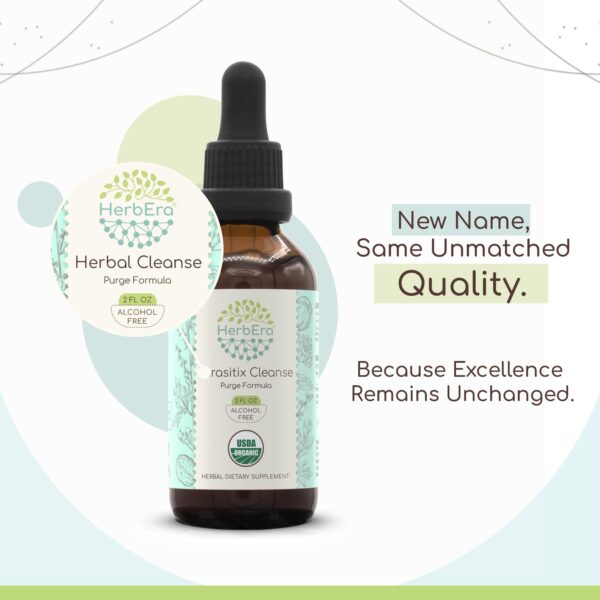 Tónico Herbal HerbEra calidad USDA orgánico para limpieza