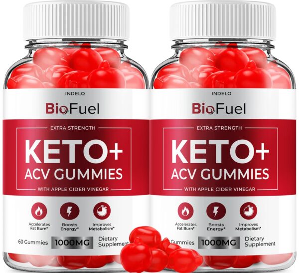 Gomitas Bio Fuel Keto ACV paquete doble control de peso