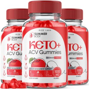 Gomitas rize labs Summer Body Keto y ACV para pérdida de peso