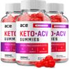 Paquete gomitas Ace Keto ACV control peso 180 unidades