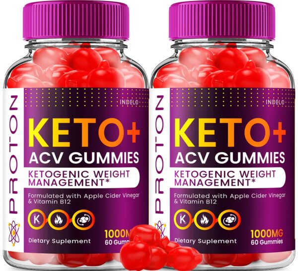 Indelo gomas keto acv 2 paquetes 120 unidades vitamina b12