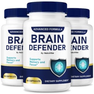 Cápsulas Brain Defender para memoria y enfoque
