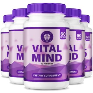 Paquete Vital Mind 300 cápsulas para enfoque y energía