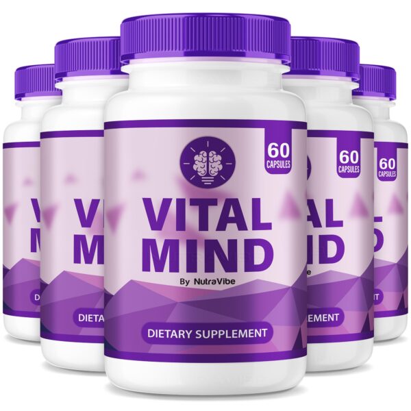 Paquete Vital Mind 300 cápsulas para enfoque y energía