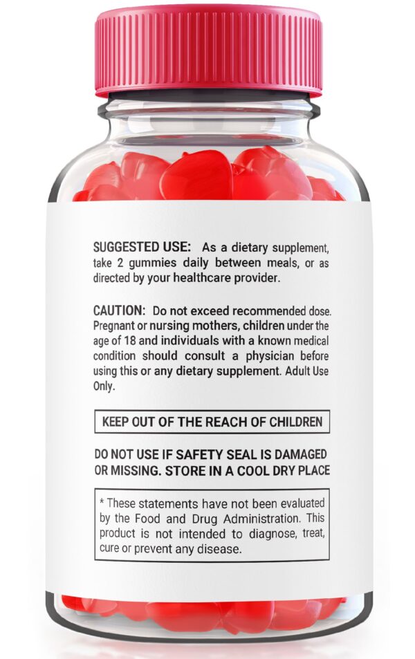 Imagen lateral del paquete de gomitas Boostline Keto ACV