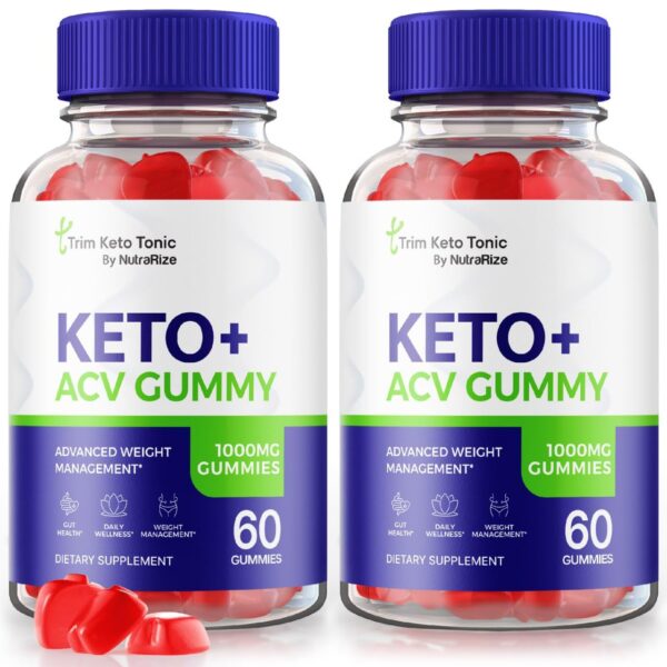 Trim Keto Tonic gomitas para pérdida de peso avanzada