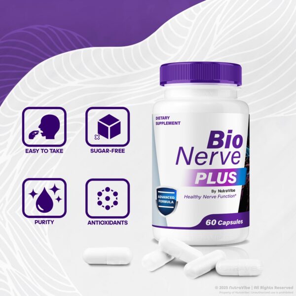 Etiqueta de Bio Nerve Plus