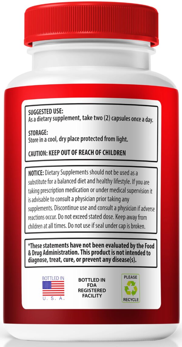 Gluco Armor suplemento saludable cápsulas para energía y circulación