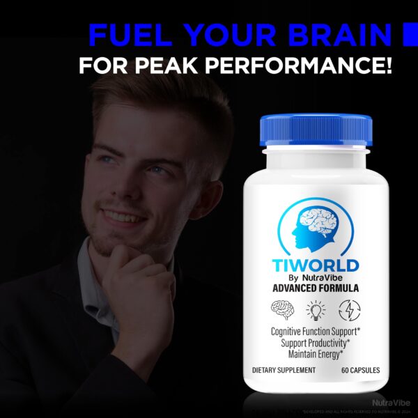 Suplemento Tiworld para salud mental y rendimiento