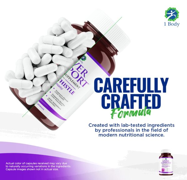 Suplemento para detox hepático Diente de León y Cardo Mariano