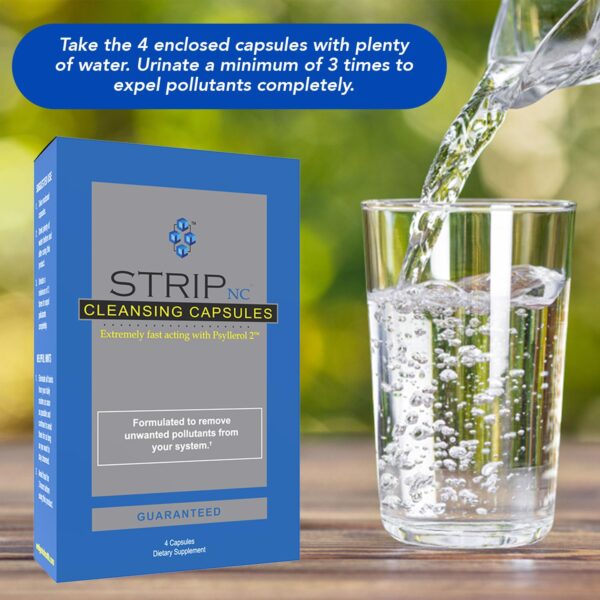 Empaque Wellgenix Strip NC cápsulas detox original