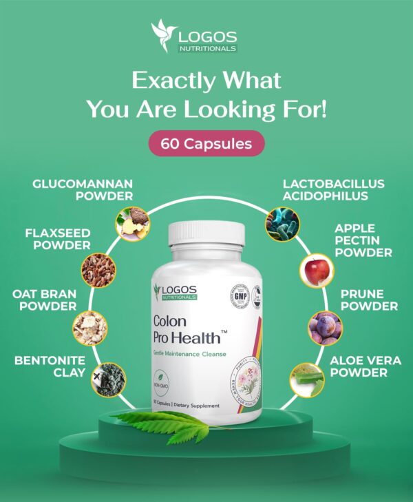 Envase Colon Pro Health cápsulas para apoyo digestivo y limpieza