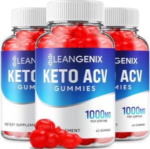 LeanGenix Keto ACV gomitas soporte control peso
