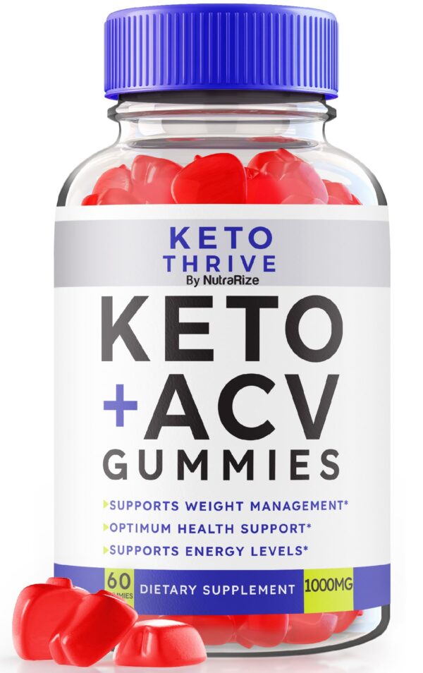Frasco Keto Thrive ACV gomitas 60 unidades