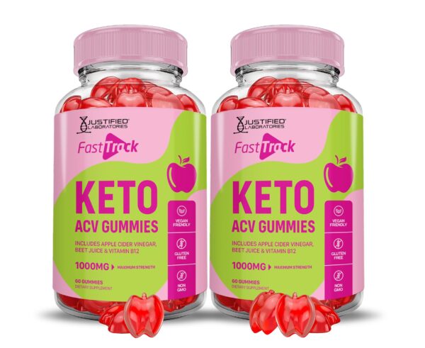 Fast Track Keto ACV gomitas vinagre sidra manzana saludables