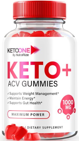 KetoOne gomitas acv apoyo pérdida de peso avanzada 60 unidades