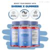 Sabor y contenido gomitas Shrink X suplemento keto rize labs
