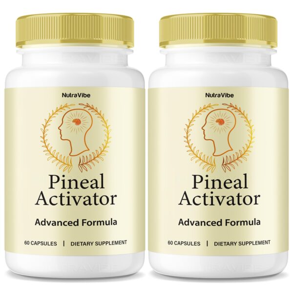 Paquete de cápsulas Pineal Activator NutraVibe frontal