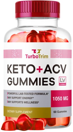 LIVORKA Turbo Trim Keto ACV gomitas apoyo keto 60 unidades