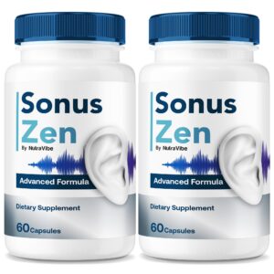 Paquete de cápsulas SonusZen para soporte auditivo bienestar