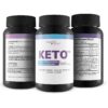 Frasco suplemento limpieza True You Health 3X Keto cápsulas
