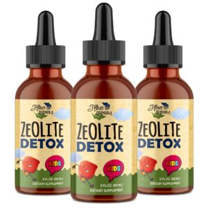 Atherionyxora detox zeolita para niños botella de 180 ml